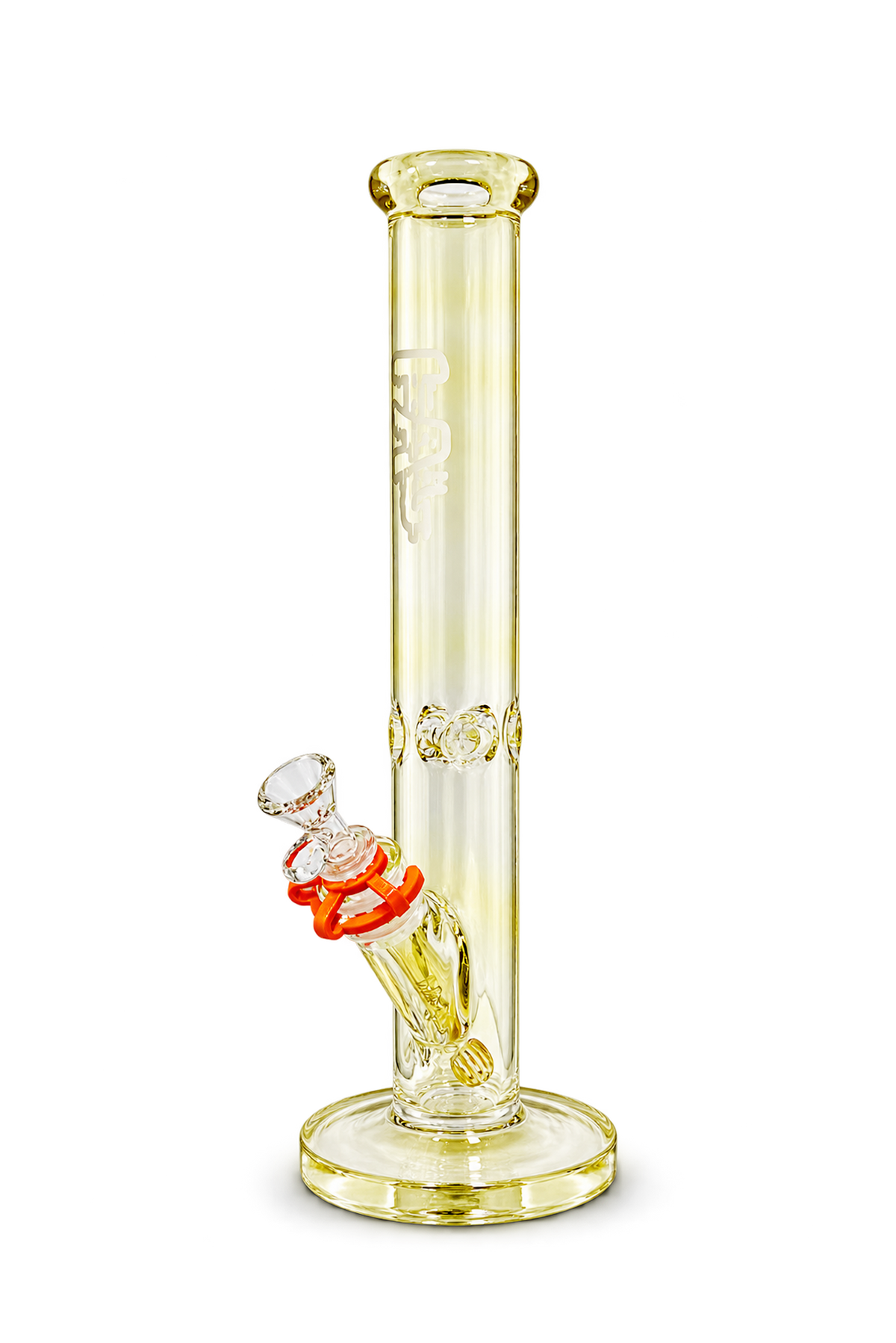 TAG - 18" Straight Tube Bong 50x9MM - 18/14MM Downstem