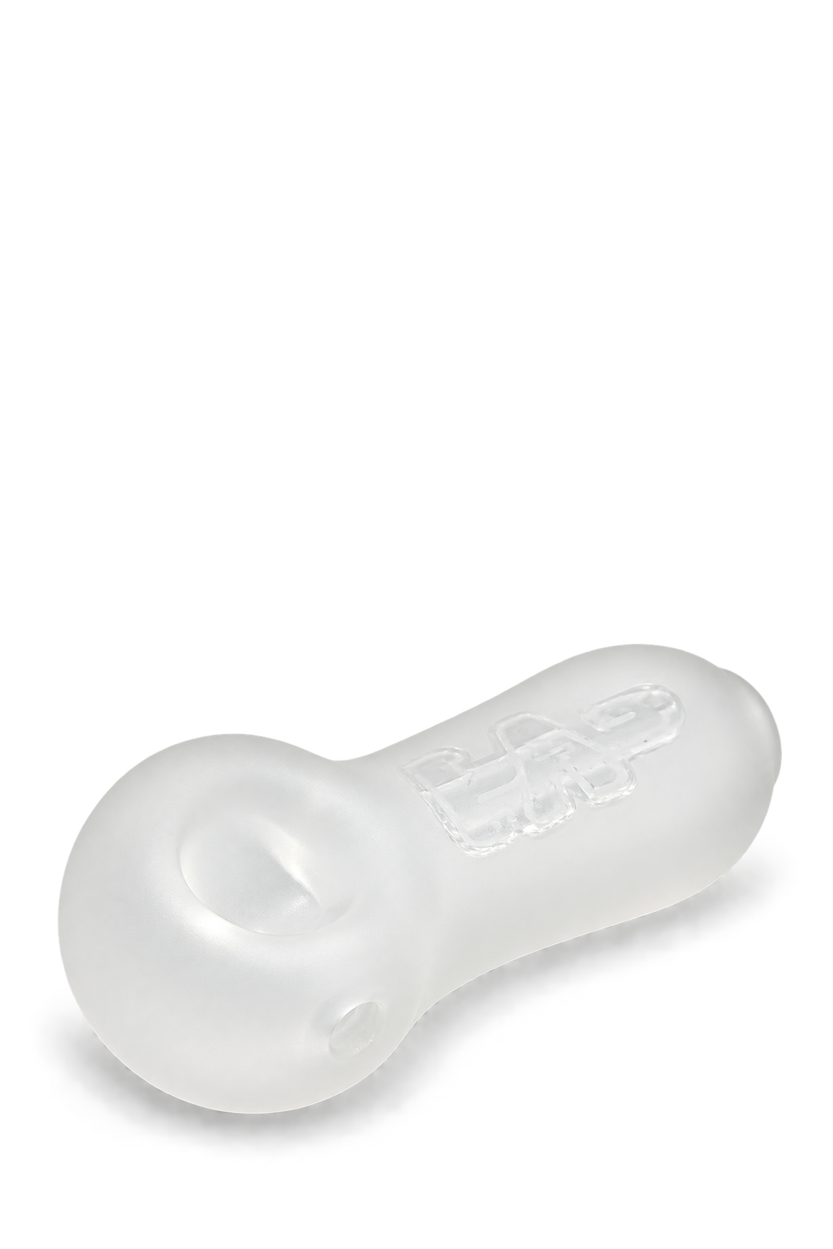 TAG - Super Thick Dry Spoon Pipe 3.75" - Carb Hole: Left Side