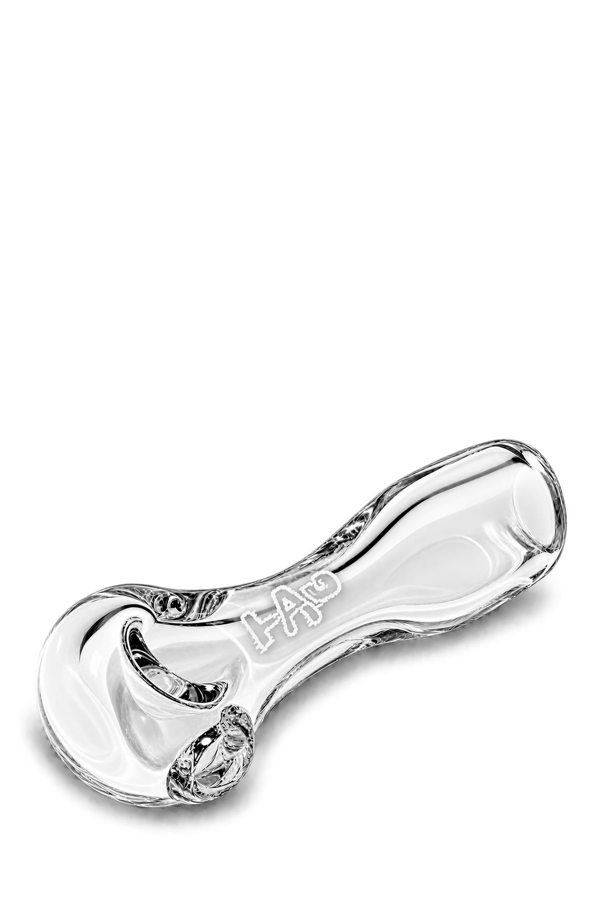 TAG - 4.5" Dry Spoon Pipe w/ Large Carb & Mouth Piece